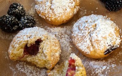 Foodblogswap: Bramenmuffins met citroen