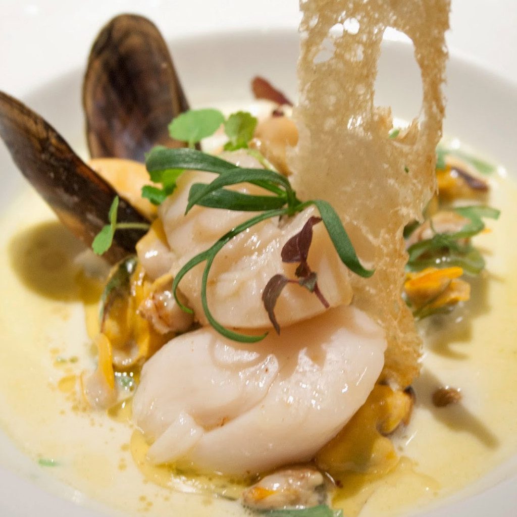 Crème de la mer (zeevruchten in de room) - Hap en Tap