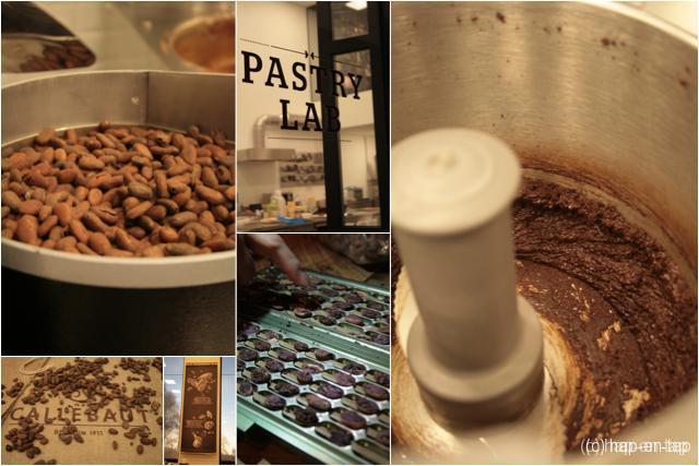 Behind the scenes: Myriam in de Callebaut chocoladefabriek
