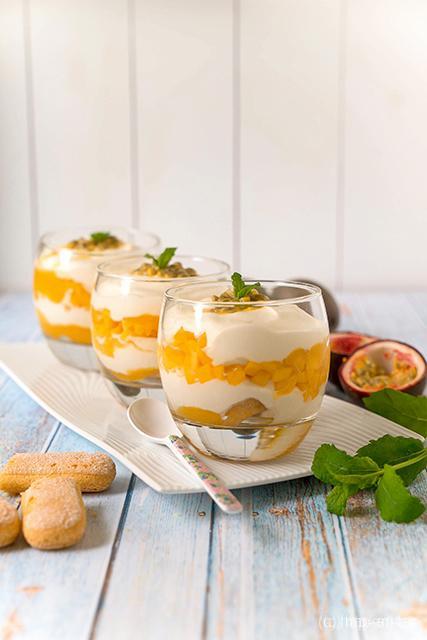 Yoghurtmousse met mango, het ideale last-minute BBQ-dessert!