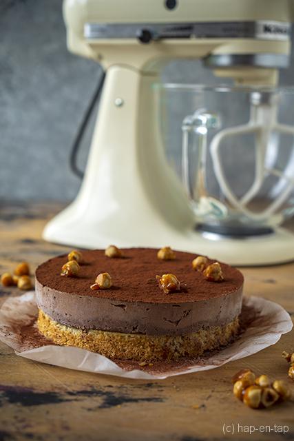 Chocolademousse cake met praliné + een KitchenAid te winnen!