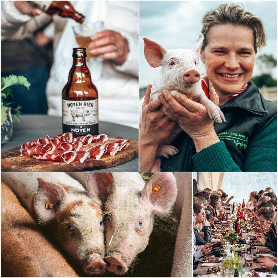 Noyen & Wim Ballieu kiezen voor schoonste boerin Mieke, allez voor haar varkensvlees
